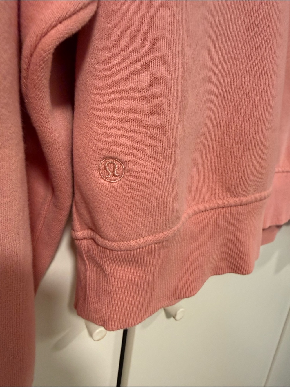 lululemon athletica Women's Hooded Pullover Sweatshirt - Dusty Pink - Picture 2 of 3